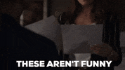 Not Funny Emily Rhodes GIF by ABC Network