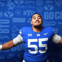 College Football Go Cougs GIF by BYU Cougars