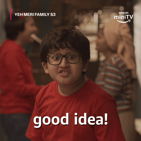 Good Idea Wow GIF by Amazon miniTV