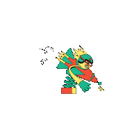 Rocket Rocketship Sticker by JEF
