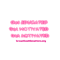 Breast Cancerawareness Sticker by BreastHealthMatters