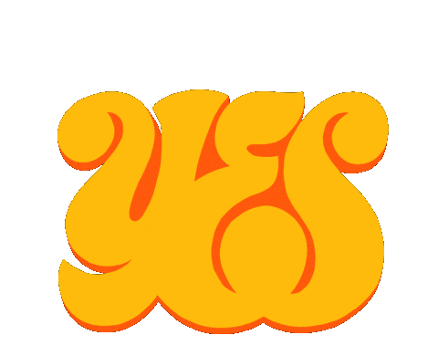 Si Yes Sticker by Mark van Leeuwen