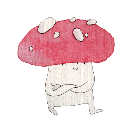 Mushroom Sticker