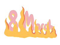Art Fire Sticker by Gelyane