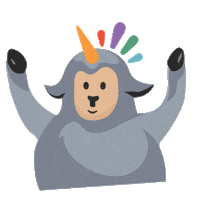 Happy Unicorn Sticker by Hāpara