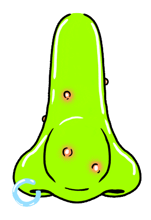 Accessories Nose Sticker by Originals