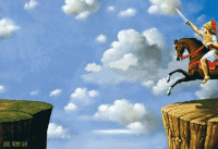 rafal olbinski surrealism GIF