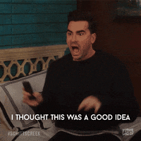 sorry pop tv GIF by Schitt's Creek