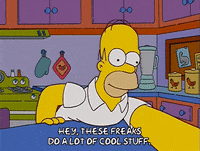 happy homer simpson GIF