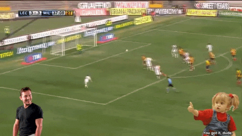 milan lecce GIF by nss sports