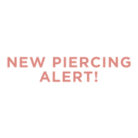 pink piercing Sticker by astridandmiyu