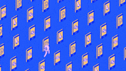 ShawnFan art illustration phone hand GIF