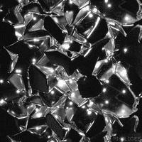 Glow Black And White GIF by Pi-Slices