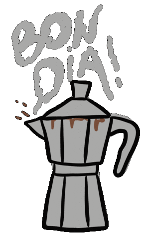 Good Morning Coffee Sticker