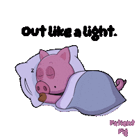 Sleepy Lights Out Sticker by VeeFriends