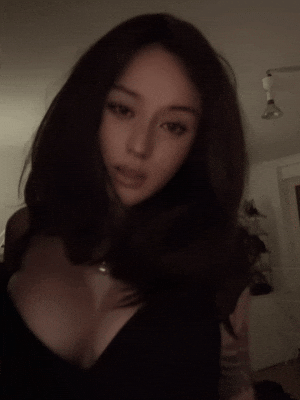 Cute Girl Flirting GIF