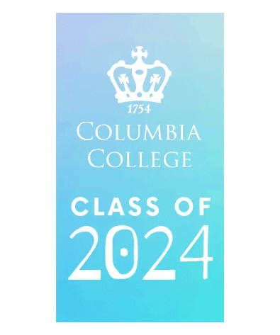 Columbia University Class Of 2024 Sticker by Columbia College