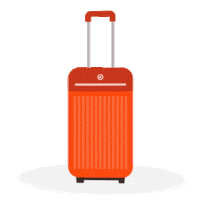 vamos carry on Sticker by Almundo