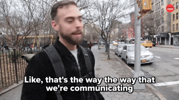 The way we're communicating 
