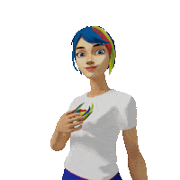 Cute Girl Playwithheart Sticker by EHF