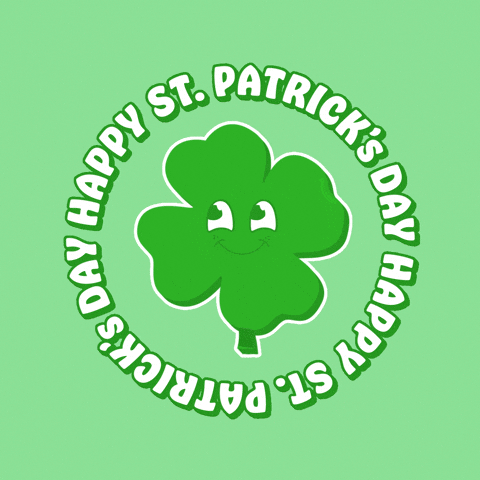 St Patricks Day Flower GIF