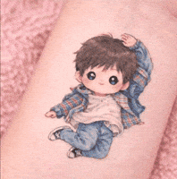 Jin Cute GIF