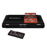 VanDammaged sega sms low poly ps1 Sticker