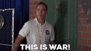 this is war GIF by ABC Network