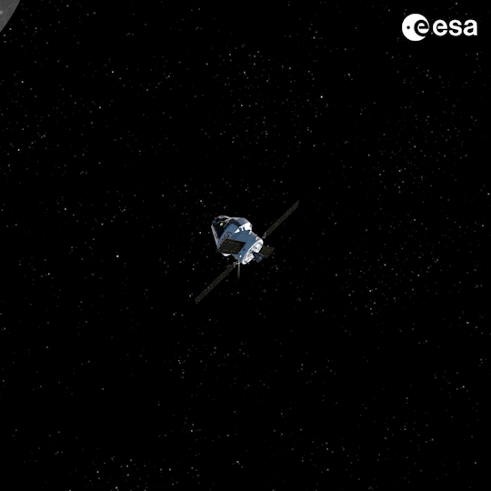 Orion Spacecraft Moon GIF by European Space Agency - ESA
