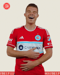 Chicago Fire Laugh GIF by Chicago Fire Football Club