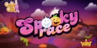 halloween spooky race GIF by Candy Crush