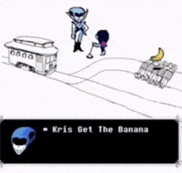 Toby Fox Banana GIF