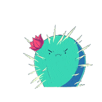 angry take that Sticker by Bare Tree Media