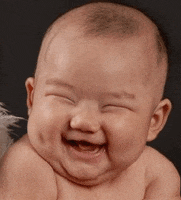 baby smile GIF