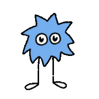 Doodle Virus Sticker