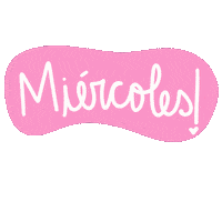 Wednesday Morning Pink Sticker