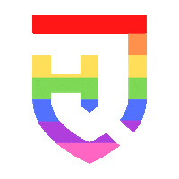 Rainbow Pride Sticker by Justice HQ