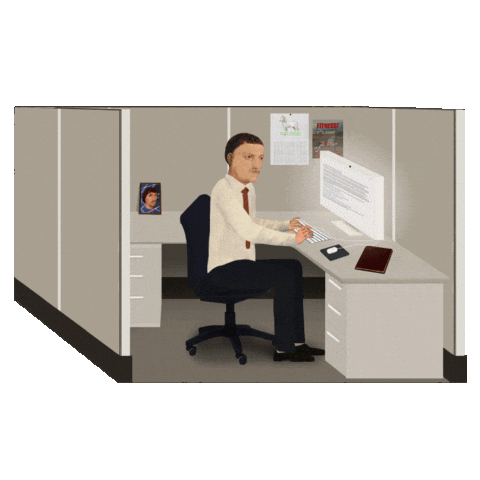 Work Monday Sticker by Scorpion Dagger