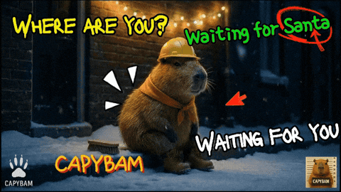 Christmas Waiting GIF