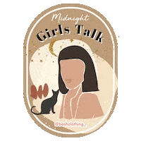 Girls Talk Sticker by Bash Clothing