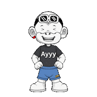 Animated Gif Teehee Sticker by Zhot