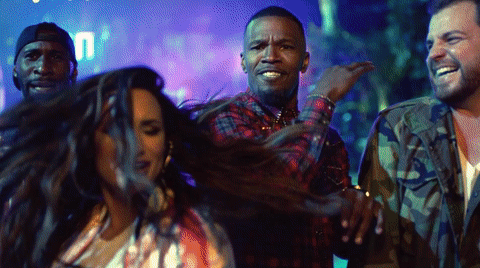 jamie foxx GIF by Demi Lovato