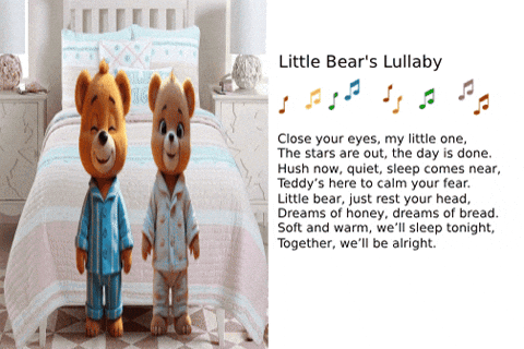Teddy Bears Animated Cards GIF