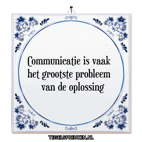 Feedback Nl Sticker by Tegelspreuken.nl