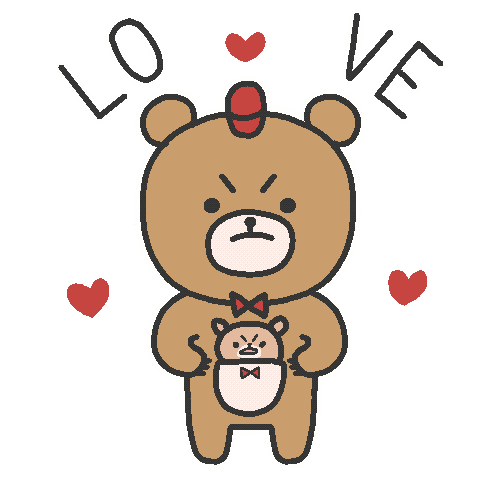 Heart Love Sticker by Simian Reflux