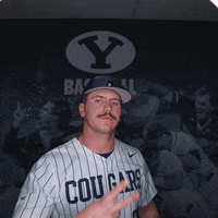 Sport Baseball GIF by BYU Cougars