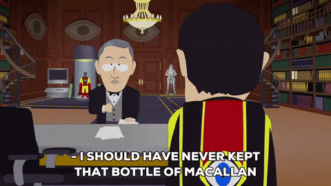 angry captain hindsight GIF by South Park 