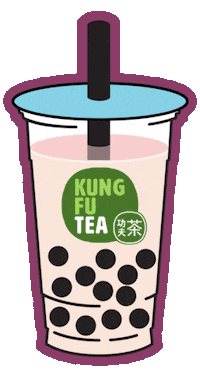 Bubble Tea Boba Sticker by Kung Fu Tea
