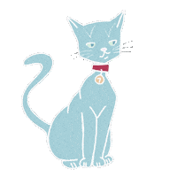 MadebyCRO cat cute cat curious Sticker