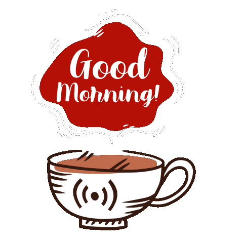 clickhousemedia giphyupload coffee morning marketing Sticker